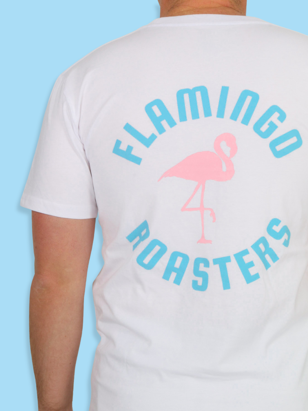 FLAMINGO CLASSIC UNISEX TEE WHITE